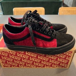 Velvet Parisian Night Old Skool Vans